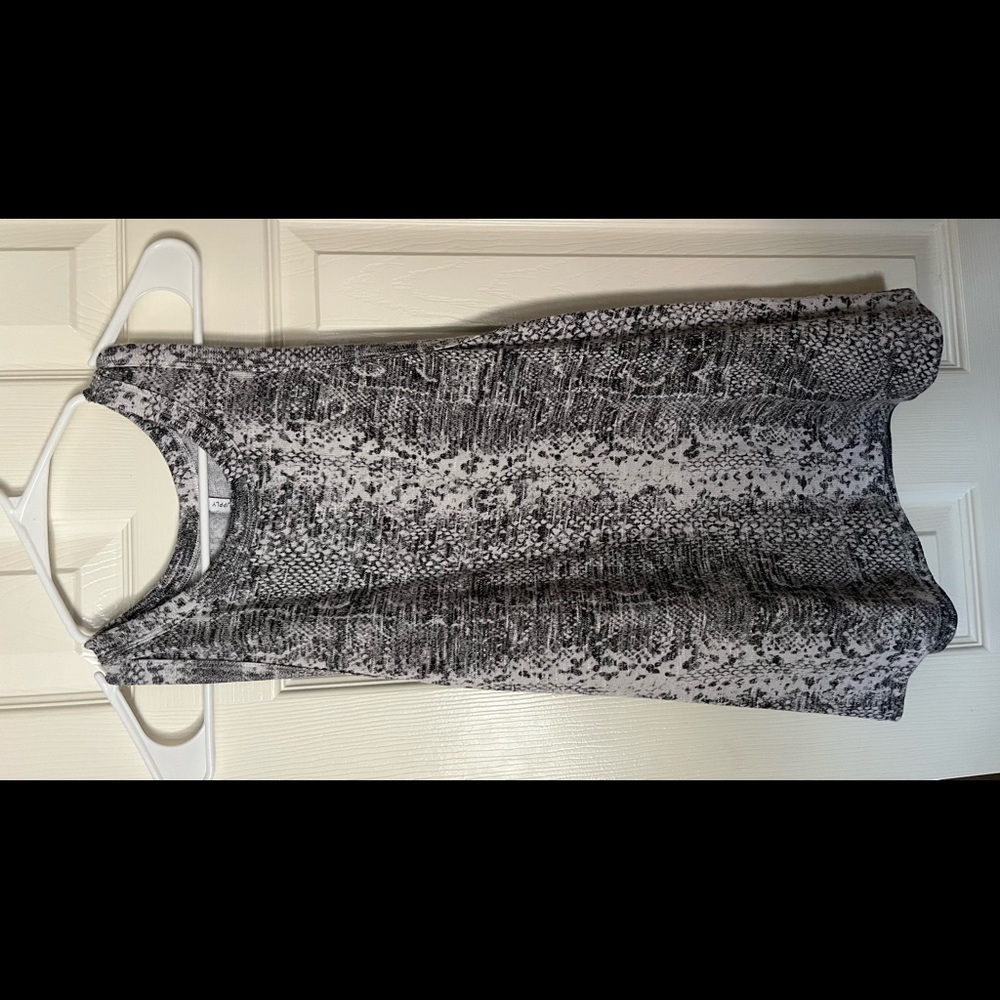 Large snakeskin tank top